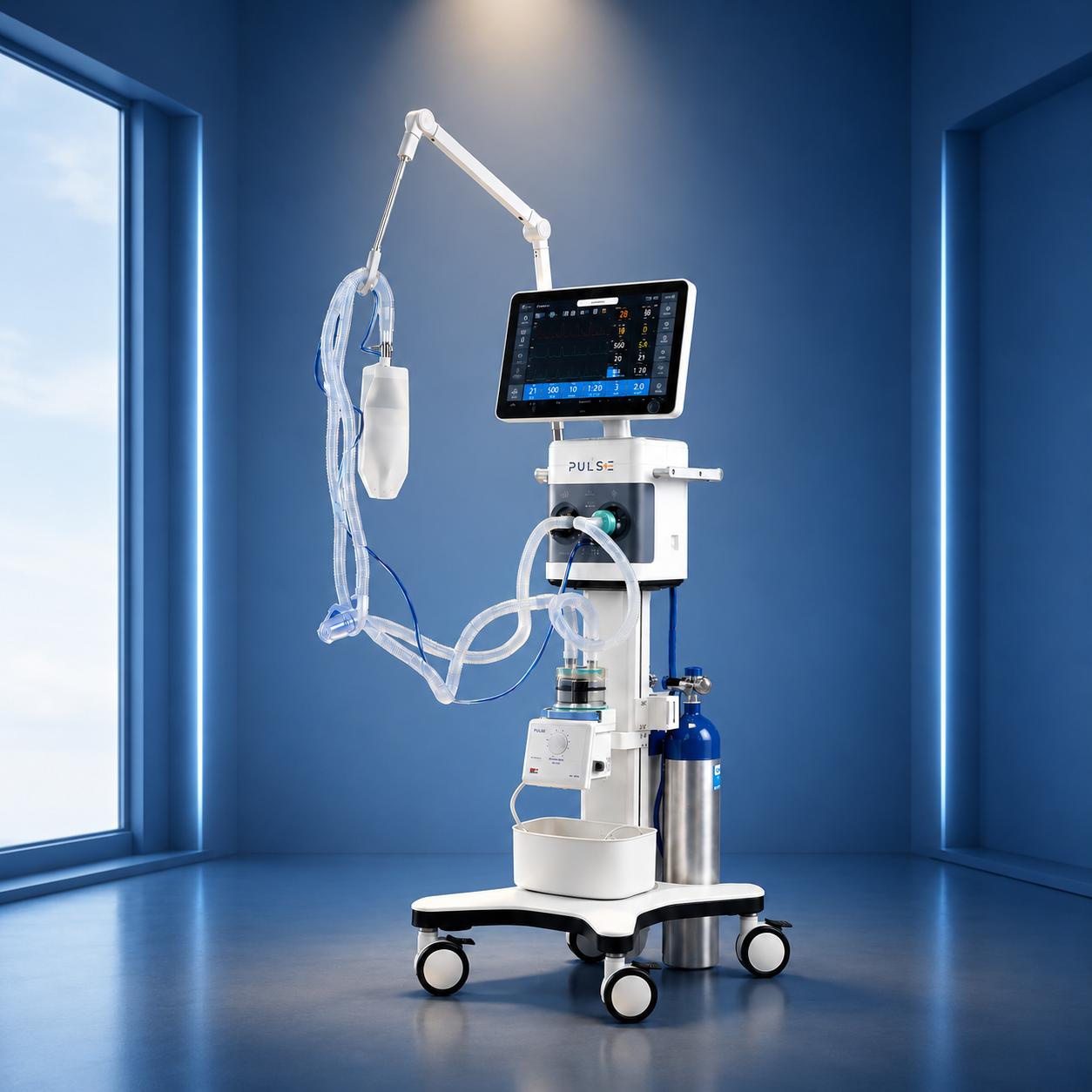 SH320 ICU Ventilator — Detailed Parts